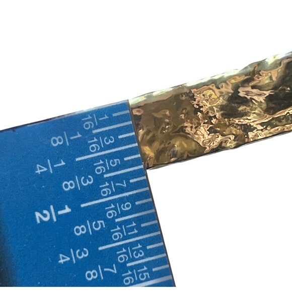 Amethyst Slab Desk or Wall Clock With Gold Edges & Detachable Stand 6.5”TX9.75” - Picture 9 of 12